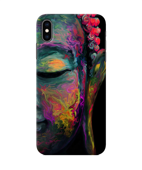 Buddha Face Painting Iphone Xs Max Back Cover