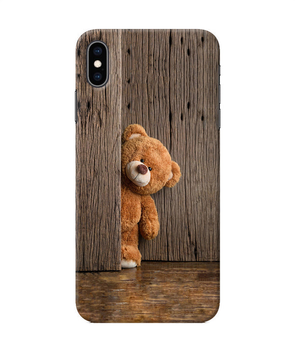 Teddy Wooden Iphone Xs Max Back Cover