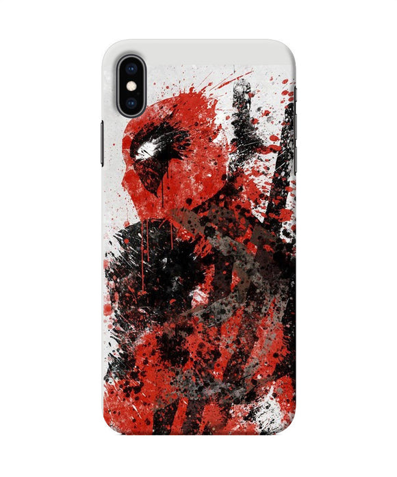 Deadpool Rugh Sketch Iphone Xs Max Back Cover