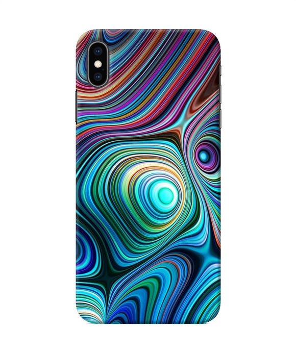 Abstract Coloful Waves Iphone Xs Max Back Cover