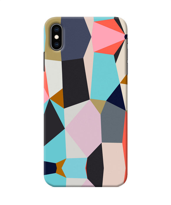 Abstract Colorful Shapes Iphone Xs Max Back Cover