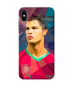 Abstract Ronaldo Iphone Xs Max Back Cover