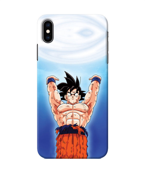 Goku Super Saiyan Power Iphone Xs Max Back Cover