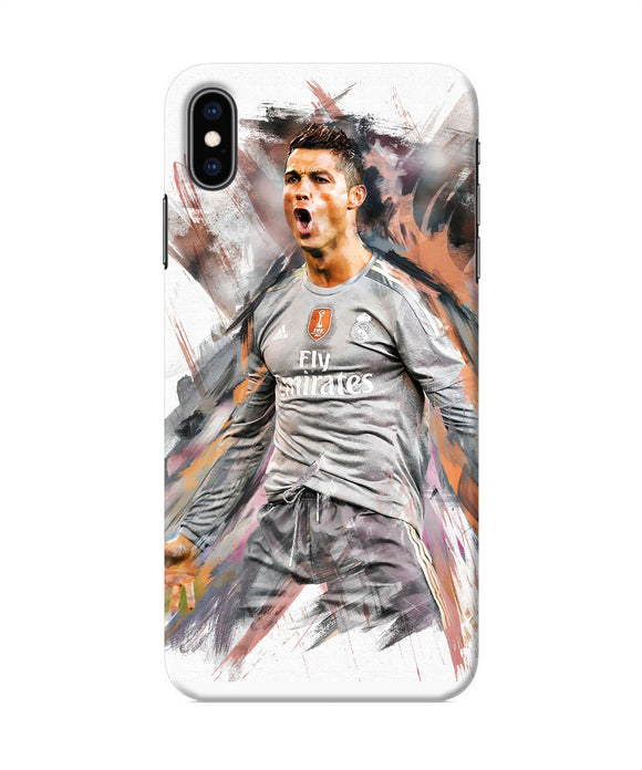 Ronaldo Poster Iphone Xs Max Back Cover