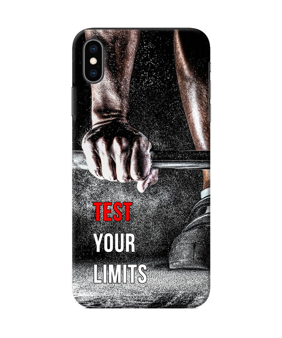 Test Your Limit Quote Iphone Xs Max Back Cover