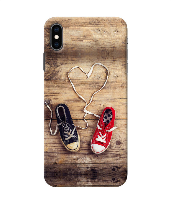 Shoelace Heart Iphone Xs Max Back Cover