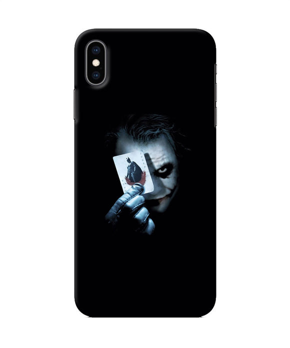 Joker Dark Knight Card Iphone Xs Max Back Cover