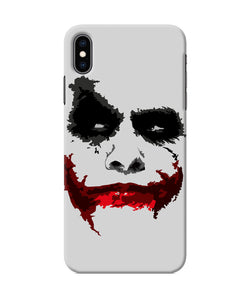 Joker Dark Knight Red Smile Iphone Xs Max Back Cover