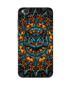 Angry Owl Art Redmi Go Back Cover