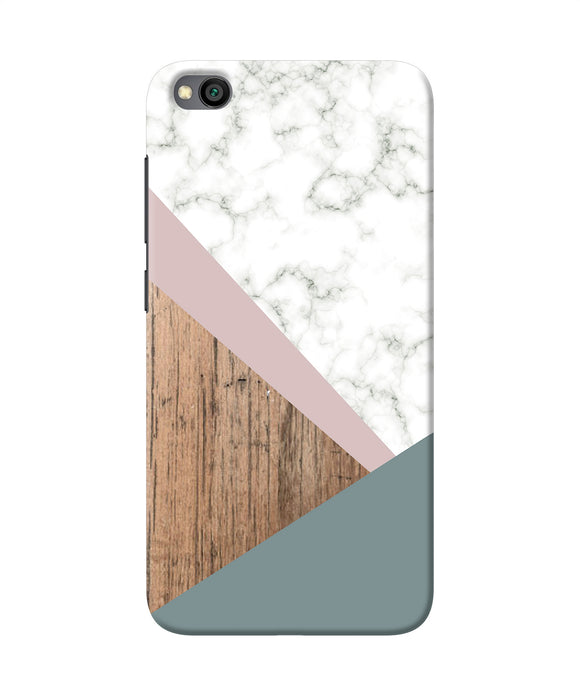 Marble Wood Abstract Redmi Go Back Cover