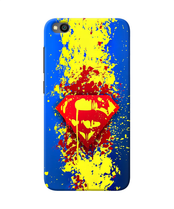 Superman Logo Redmi Go Back Cover