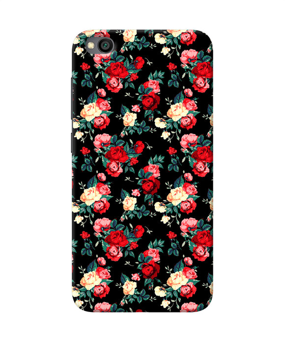 Rose Pattern Redmi Go Back Cover