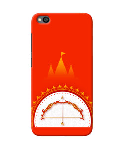 Ram Mandir Bow Arrow Redmi Go Back Cover