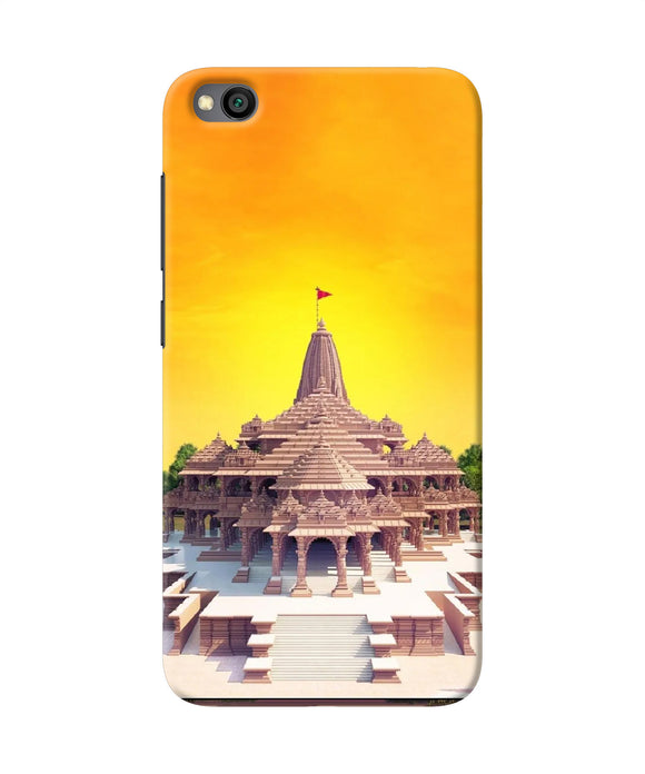 Ram Mandir Ayodhya Redmi Go Back Cover