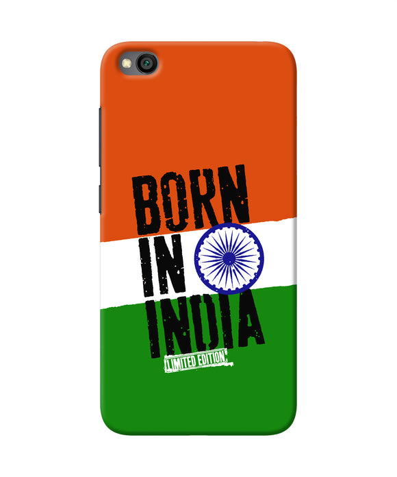 Born in India Redmi Go Back Cover