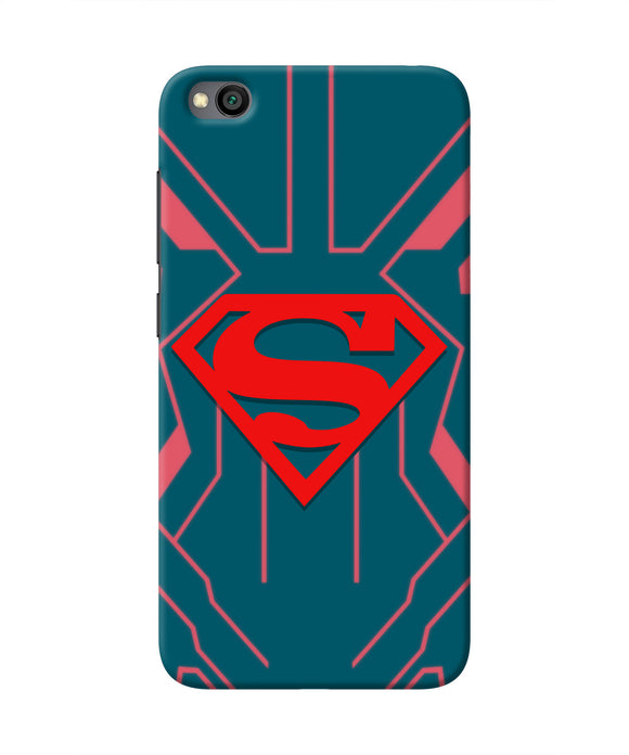 Superman Techno Redmi Go Real 4D Back Cover