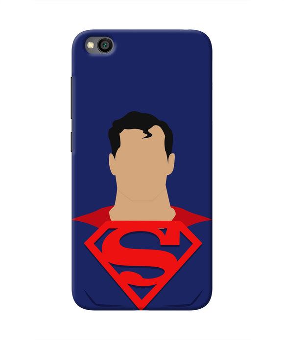 Superman Cape Redmi Go Real 4D Back Cover