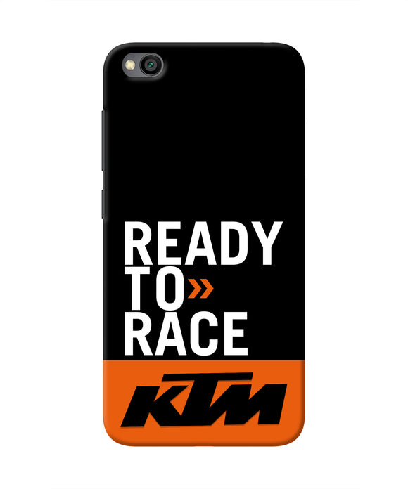 KTM Ready To Race Redmi Go Real 4D Back Cover