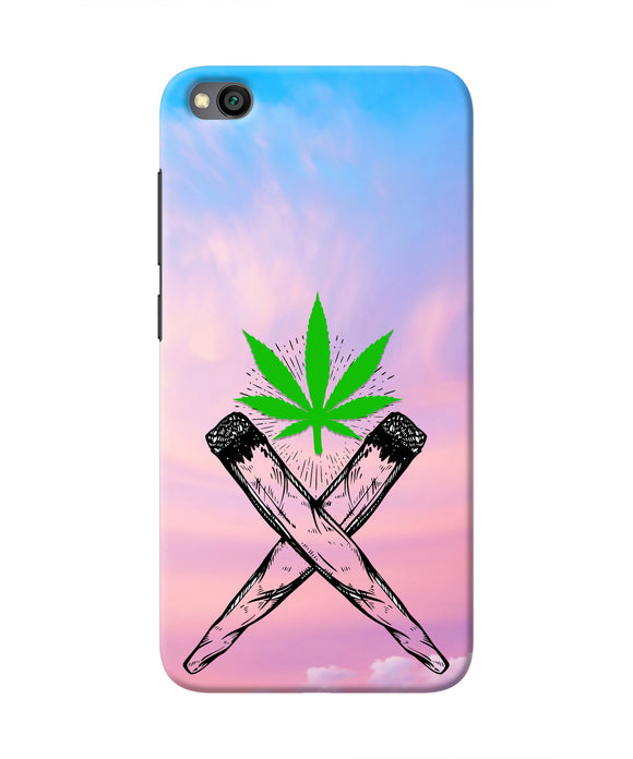 Weed Dreamy Redmi Go Real 4D Back Cover