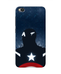 Captain america Shield Redmi Go Real 4D Back Cover