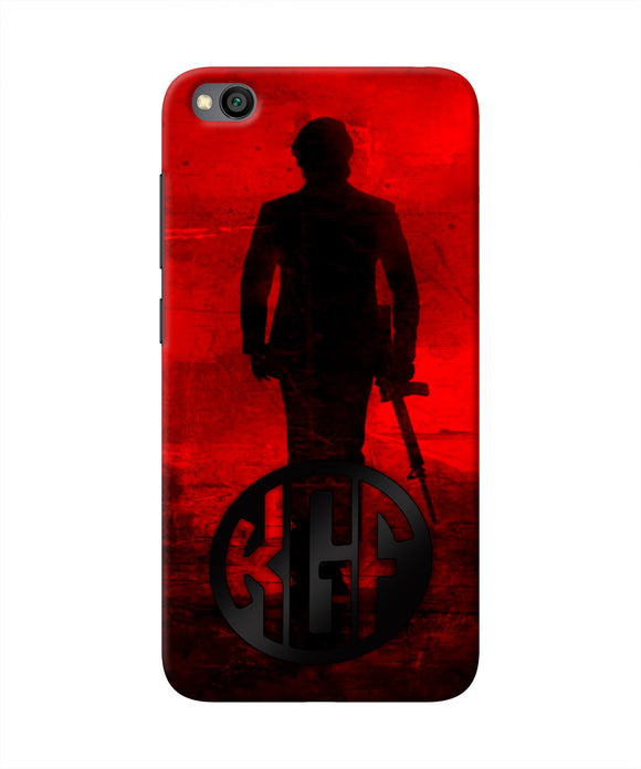 Rocky Bhai K G F Chapter 2 Logo Redmi Go Real 4D Back Cover