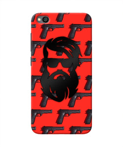 Rocky Bhai Beard Look Redmi Go Real 4D Back Cover