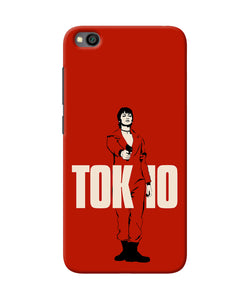 Money Heist Tokyo With Gun Redmi Go Back Cover