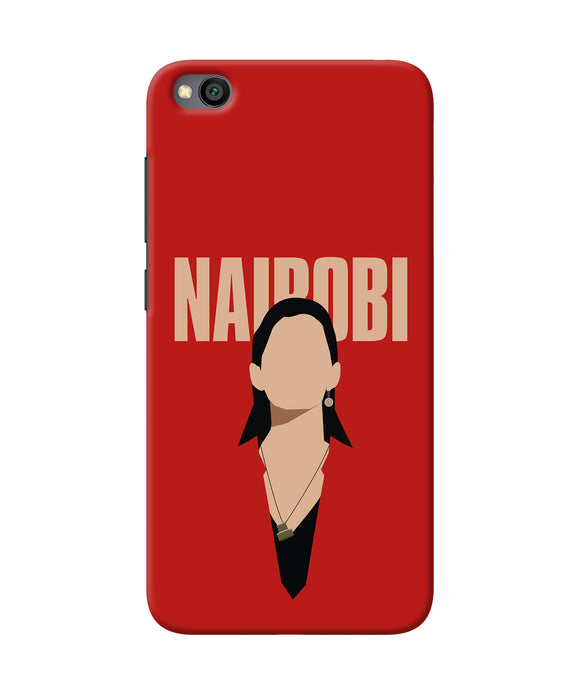 Nairobi Paint Money Heist Redmi Go Back Cover