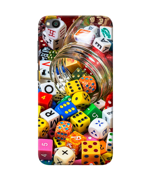 Colorful Dice Redmi Go Back Cover