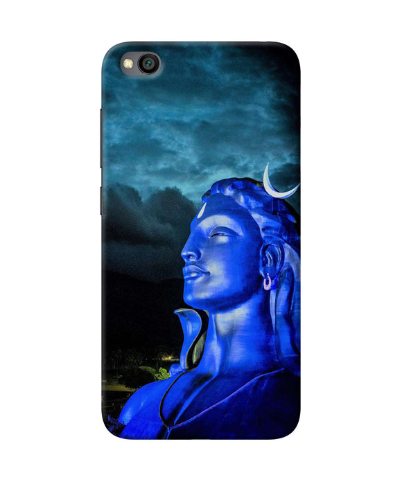 Adiyogi Blue Redmi Go Back Cover