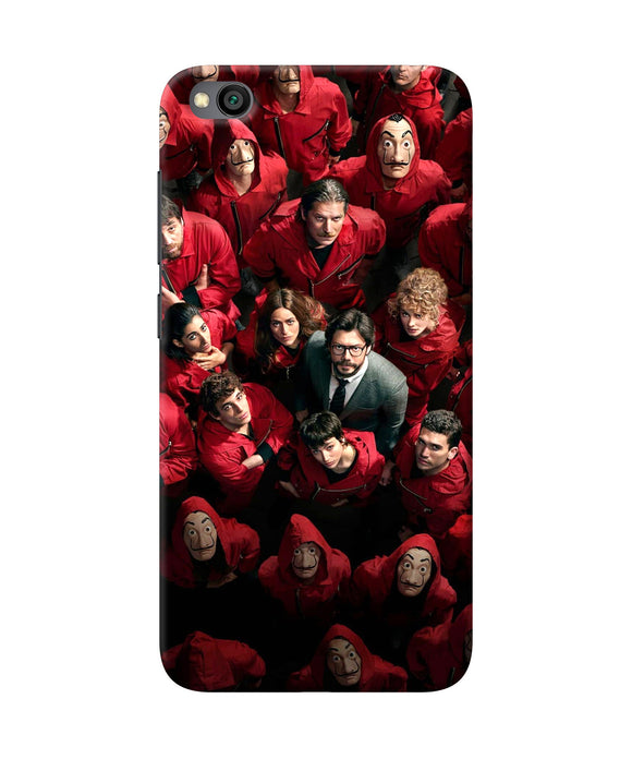 Money Heist Professor with Hostages Redmi Go Back Cover