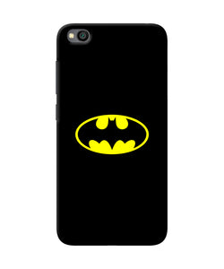 Batman Last Knight Print Black Redmi Go Back Cover