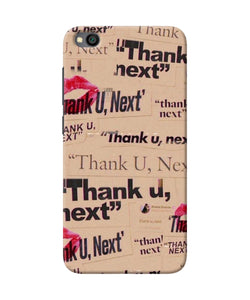 Thank You Next Redmi Go Back Cover