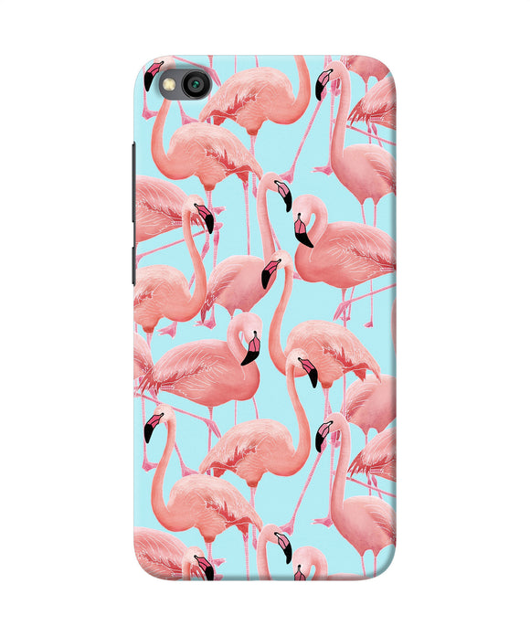 Abstract Sheer Bird Print Redmi Go Back Cover