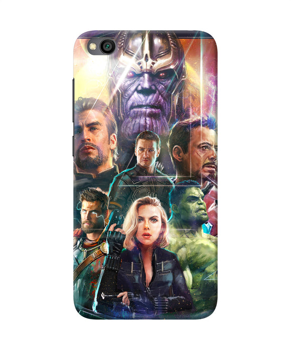 Avengers Poster Redmi Go Back Cover