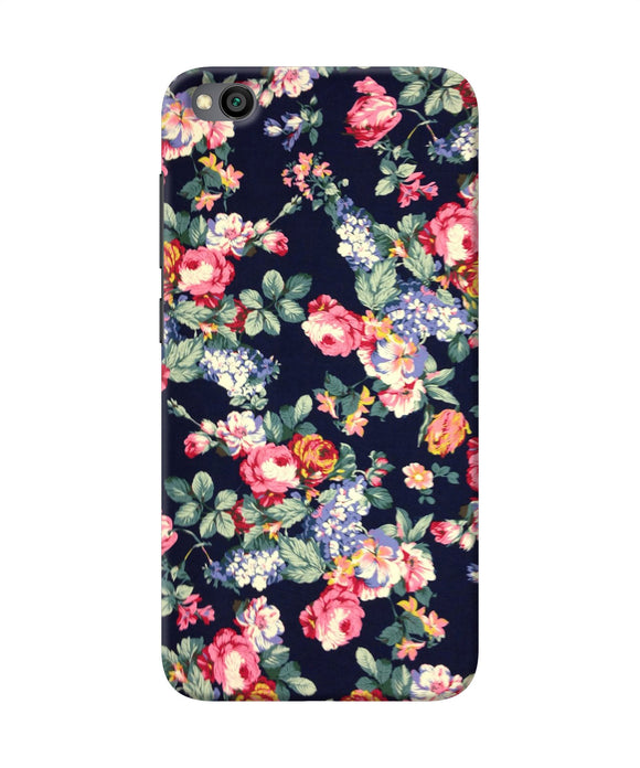 Natural Flower Print Redmi Go Back Cover