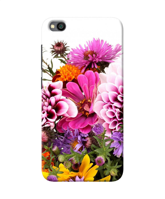 Natural Flowers Redmi Go Back Cover