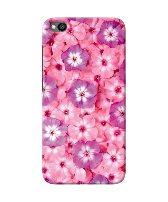 Natural Pink Flower Redmi Go Back Cover