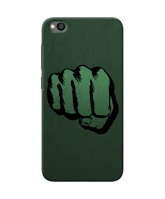 Hulk Smash Logo Redmi Go Back Cover