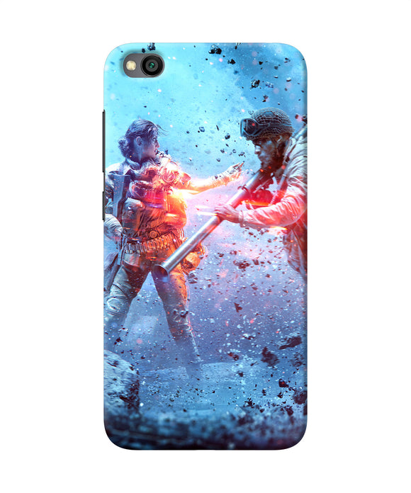 Pubg Water Fight Redmi Go Back Cover