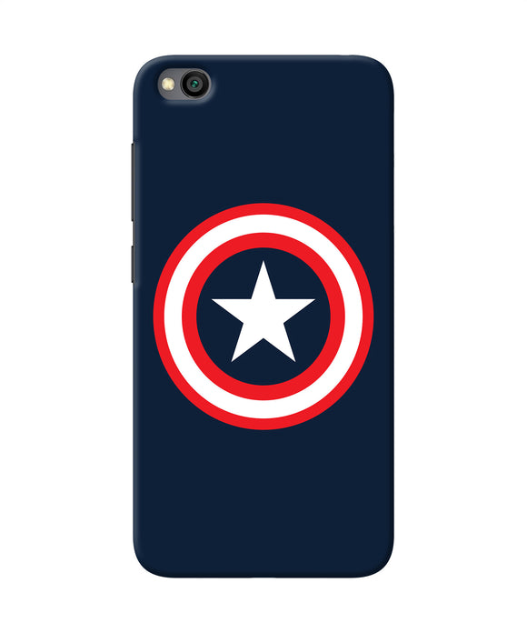 Captain America Logo Redmi Go Back Cover