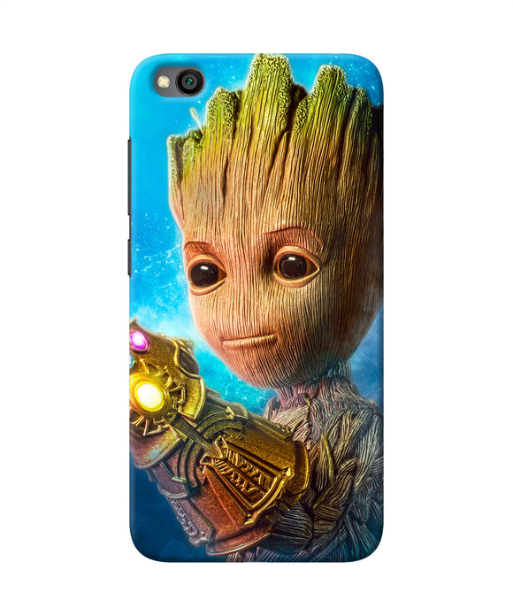 Groot Vs Thanos Redmi Go Back Cover