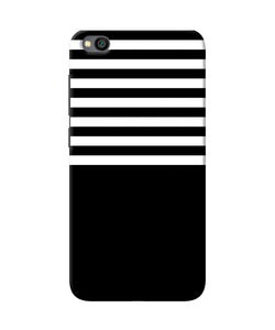 Black And White Print Redmi Go Back Cover