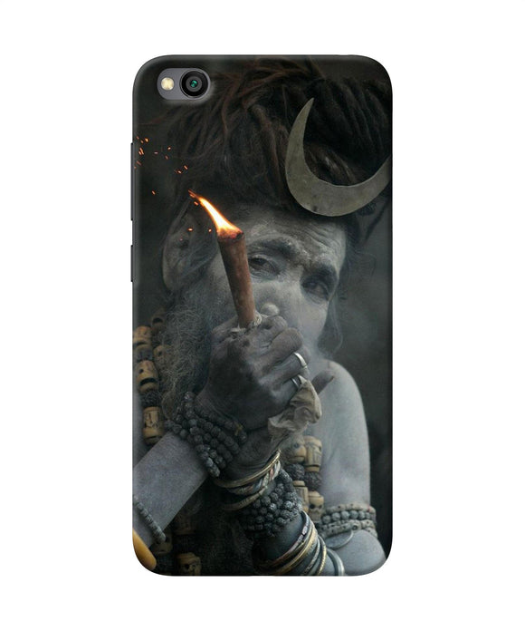 Aghori Chillum Redmi Go Back Cover