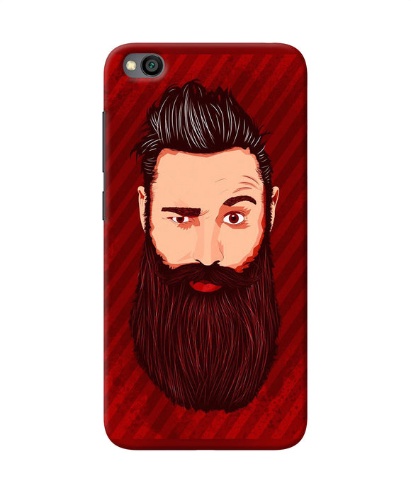 Beardo Character Redmi Go Back Cover