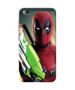 Deadpool Funny Gun Redmi Go Back Cover