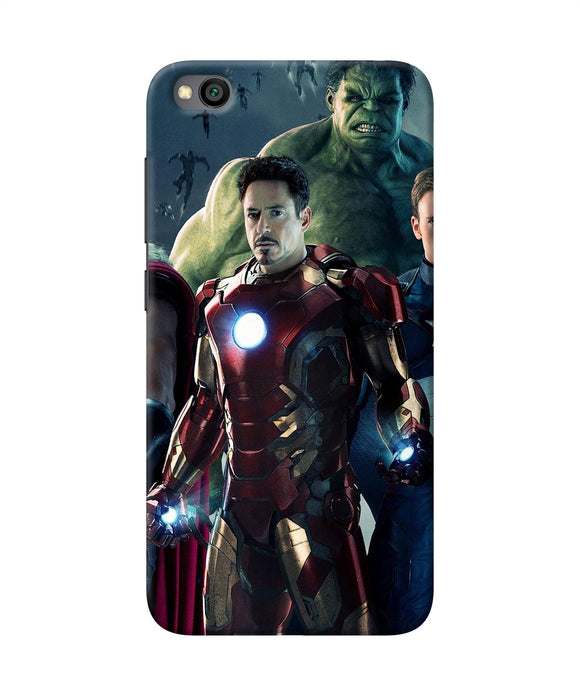 Ironman Hulk Space Redmi Go Back Cover