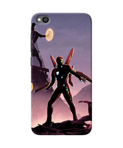 Ironman On Planet Redmi Go Back Cover