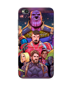 Avengers Animate Redmi Go Back Cover