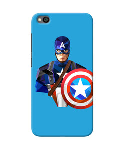 Captain America Character Redmi Go Back Cover